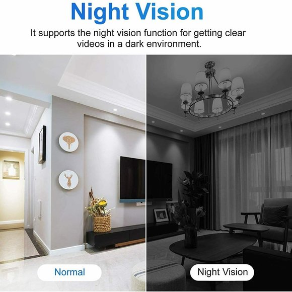 Spy Camera Mini Hidden Camera YEEHAO HD 1080P with Audio Motion Detection IR Nig - Picture 3 of 8